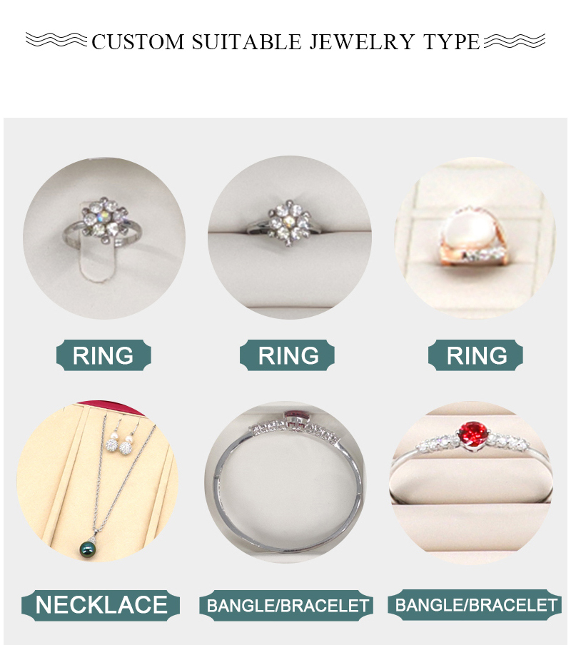 JDT015 fashion display tray for jewelry